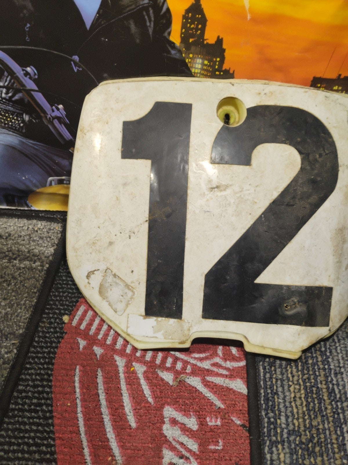 93 Husaberg Number Plates