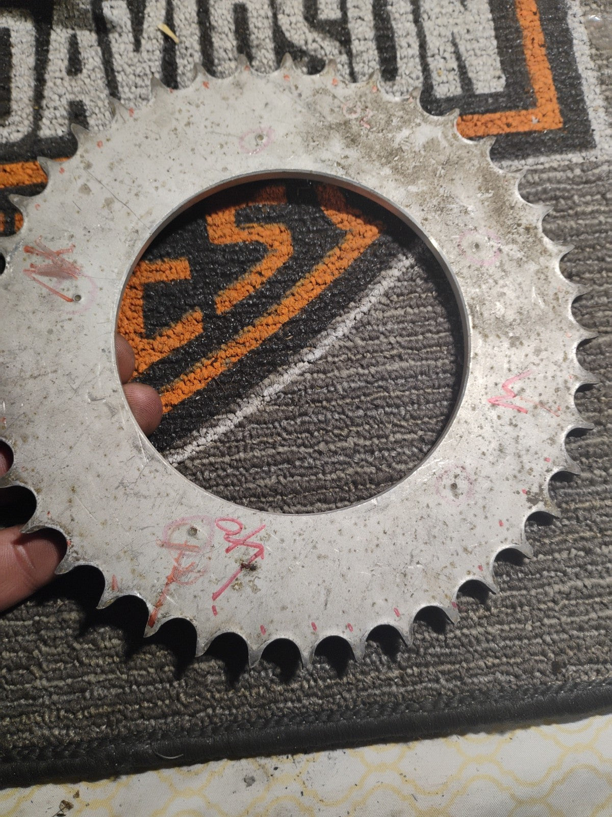 Vintage Flat Track Racin 40 Tooth CTA Alloy Hayward California BSA Rear Sprocket