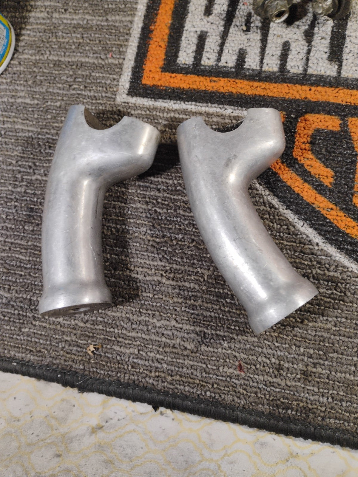 You said:Vintage Harley-Davidson Handlebar Dog Bone Risers