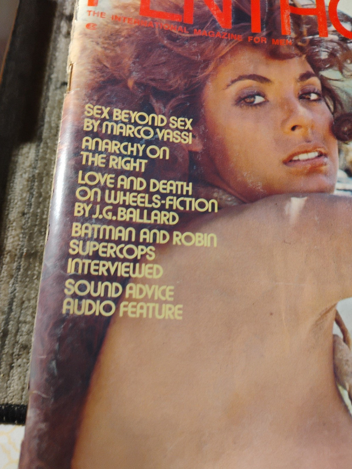 November 1973 Penthouse Magazine Love And Death J.G.Ballard Batman And Robin