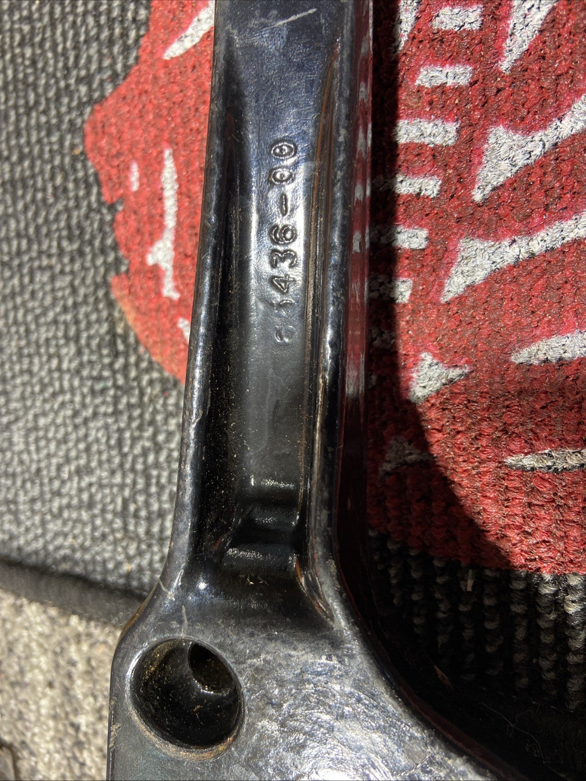 Harley OEM 65436-00 Exhaust support 00-06 FLSTF FXSTD