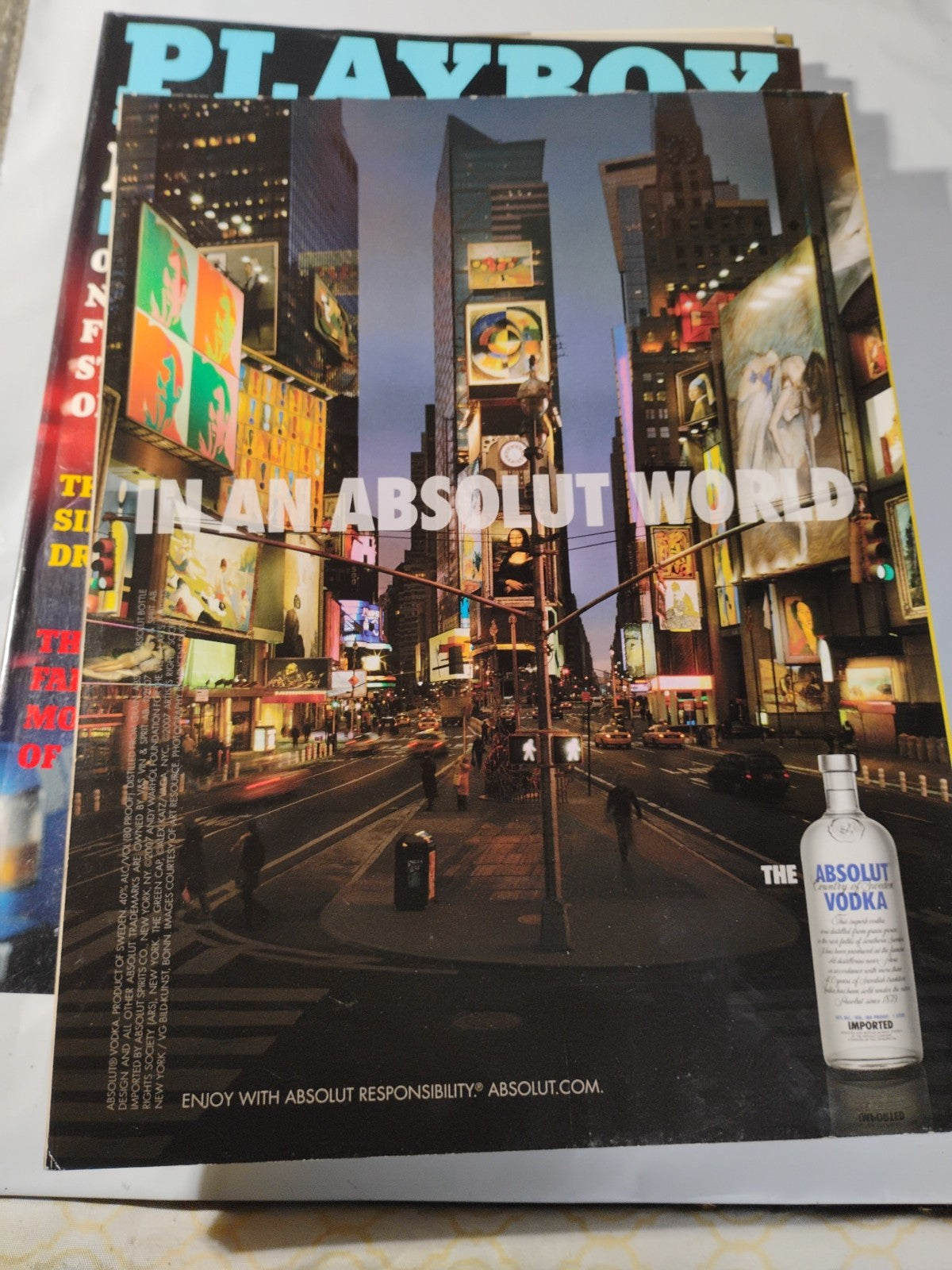 July 2007 Playboy Magazine - Playmate Tiffany Selby & Amanda Beard 