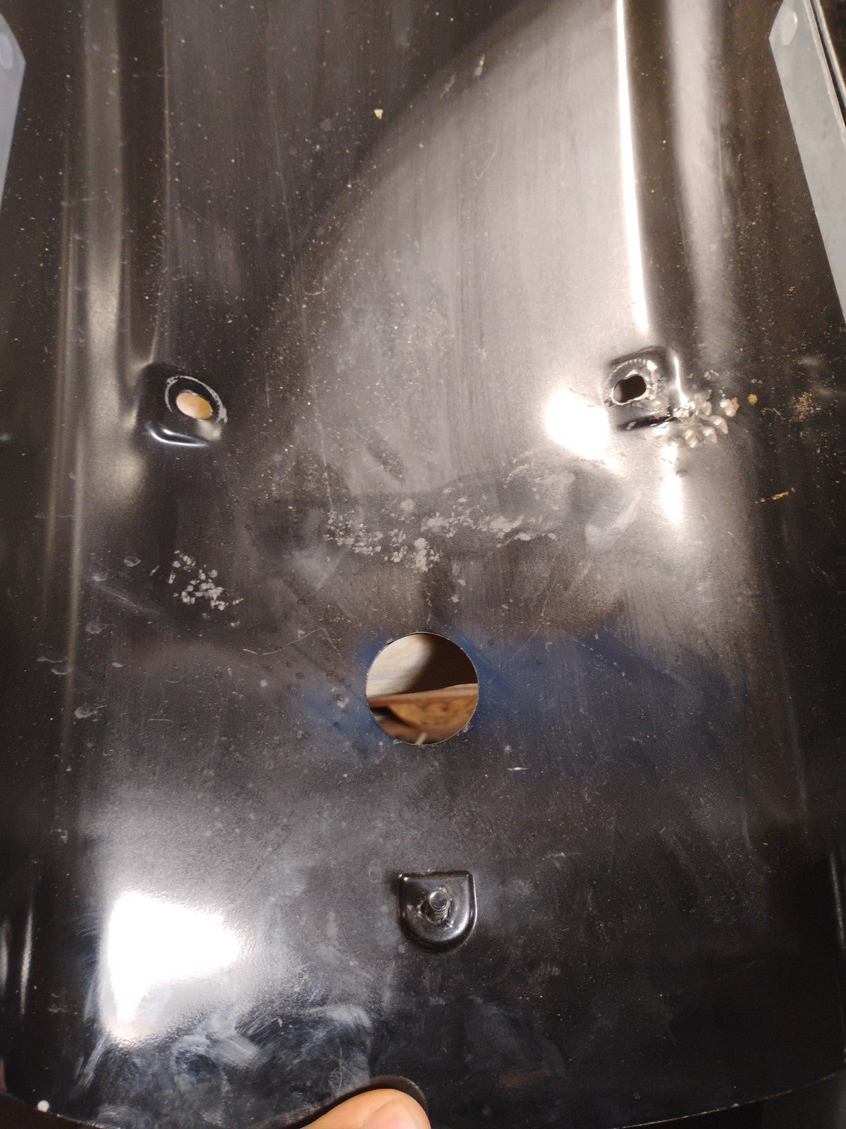 2010-2023 Harley Touring Rear Fender Vivid Black w/ Pinstripe FLHXS FLTRXS