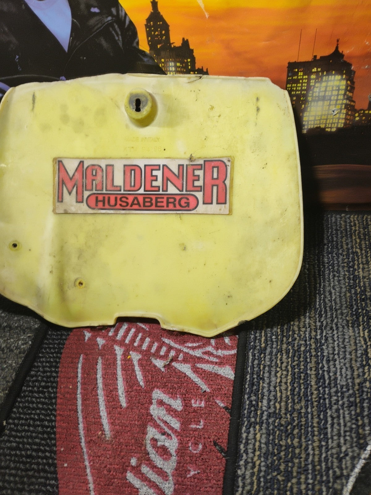 93 Husaberg Number Plates