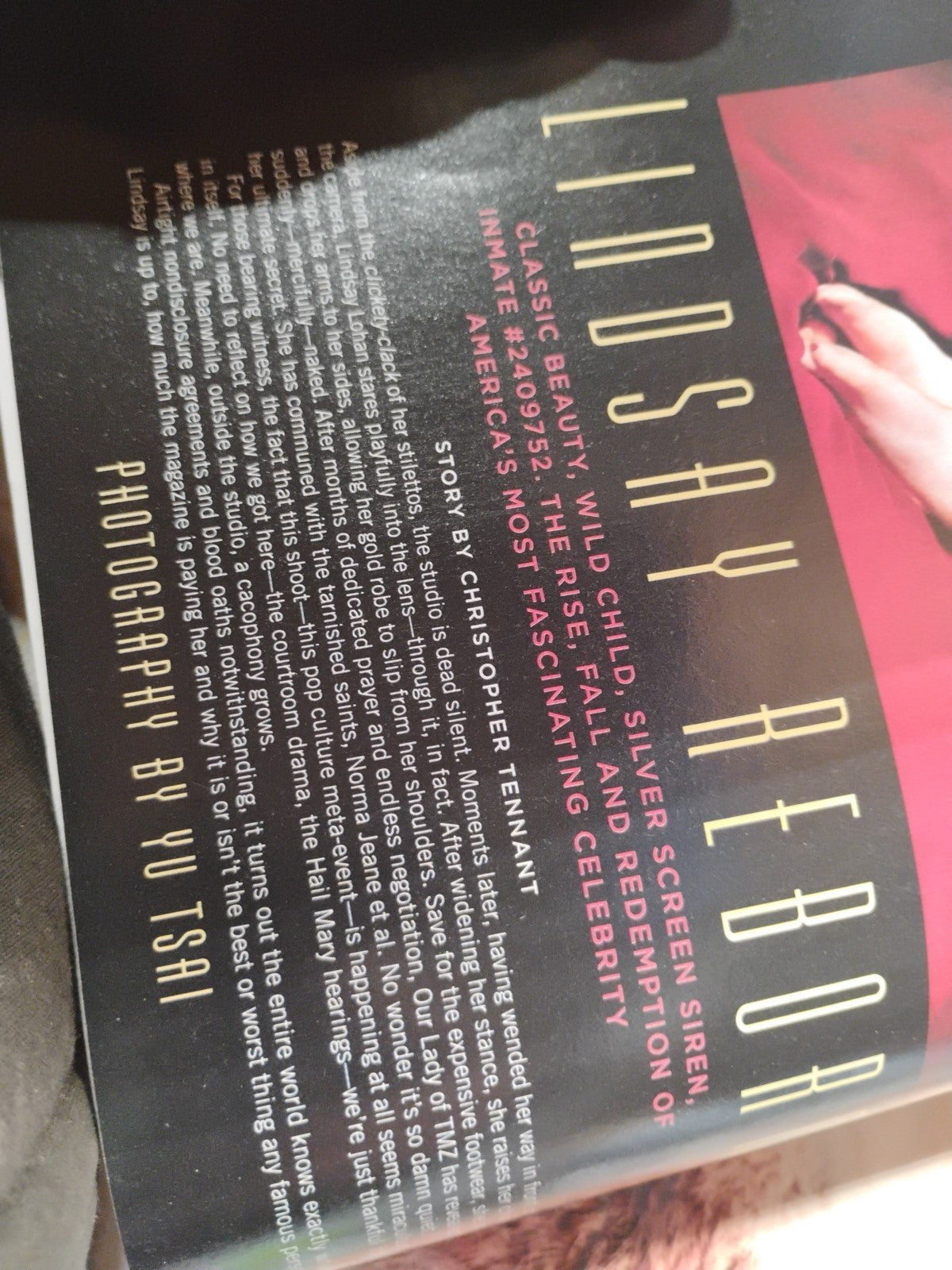 Jan/Feb 2012 Playboy Magazine - Lindsay Lohan Cover, Heather Knox, Leola Bell, S