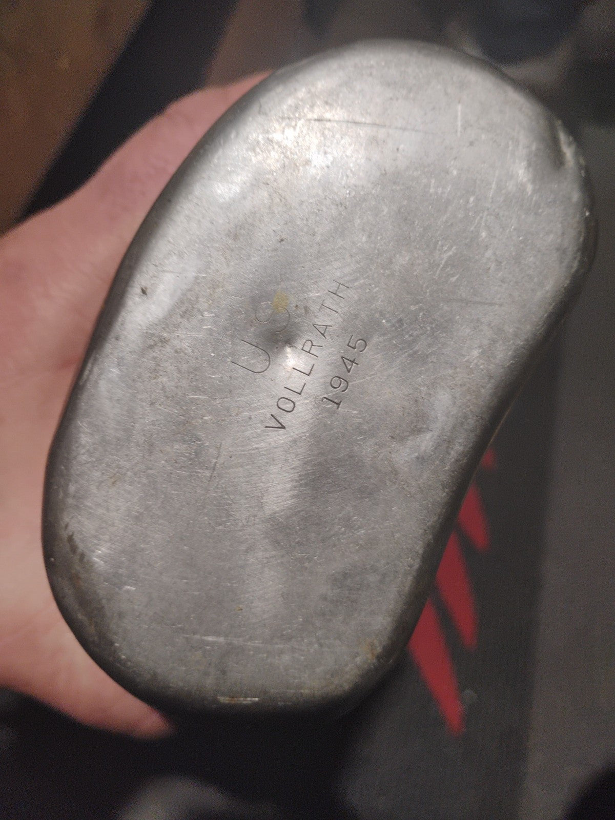 Vintage 1945WWII Canteen G.R.&F. CO  w/ Canvas Holder