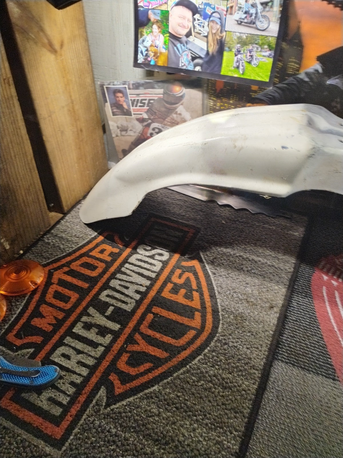 87 Yamaha YZ 250 YZ250 Front Fender 