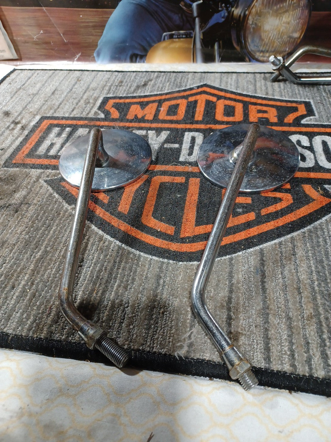 Vintage Honda CB750 Mirror #3 (Part #2039) – Authentic Replacement Part