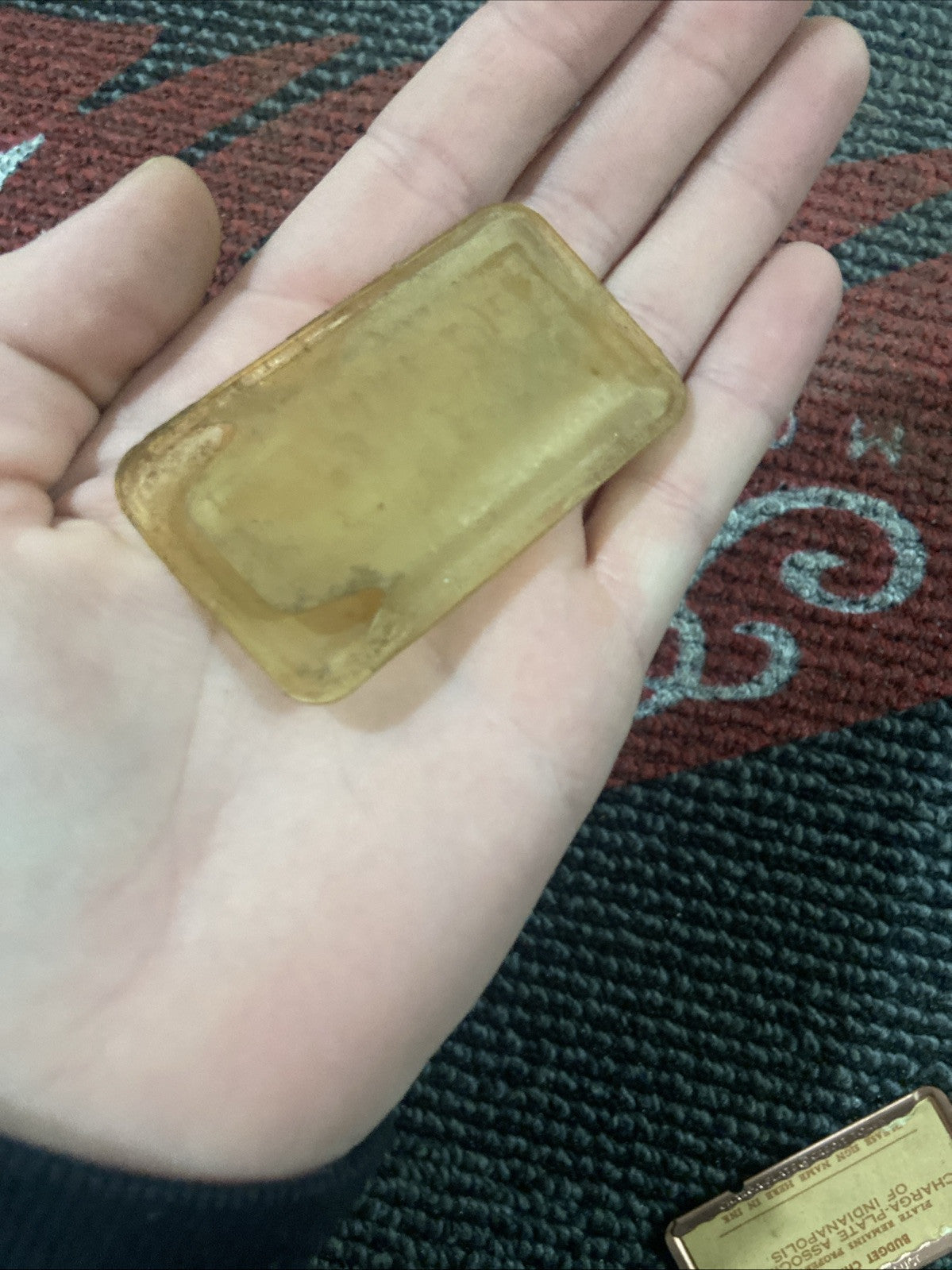 Charge - Plate Associates Of Indianapolis Indiana Charge Card With Case