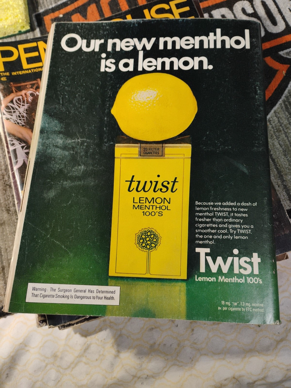 Penthouse Magazine  January 1974  Miss Claudia Arena Pet Of The Month