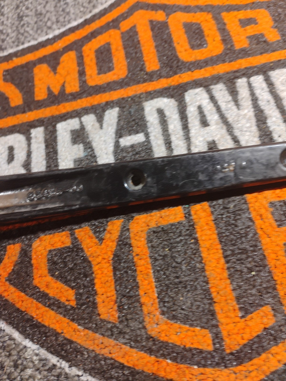 2001 Harley Davidson Fatboy 65436-00 Muffler Support Bracket