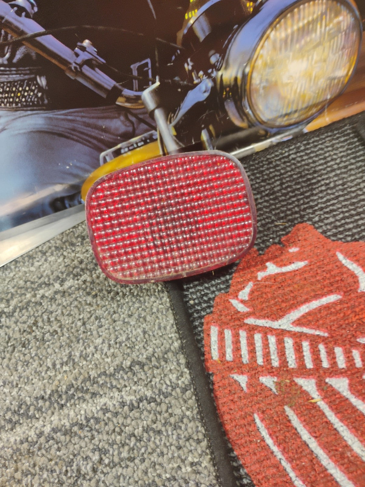 03-21 Harley-davidson Electra Glide Rear Back Tail Tailight Brake Light