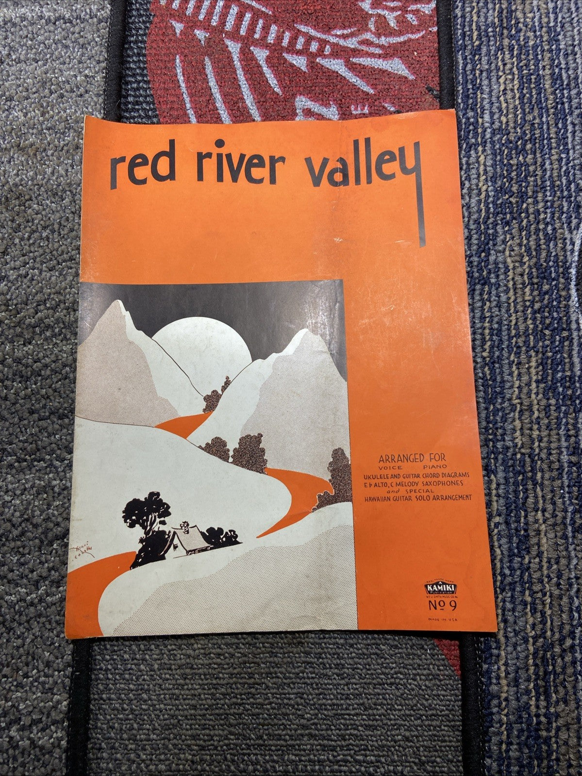 Red River Valley Vintage Sheet Music 1937