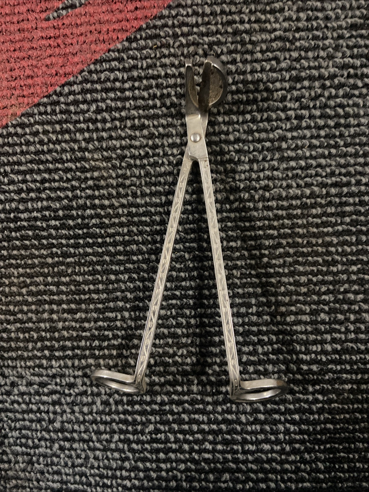 Clean Cut Wick Trimmer Cutter Scissors Silver Boho Helpful Pre Owned