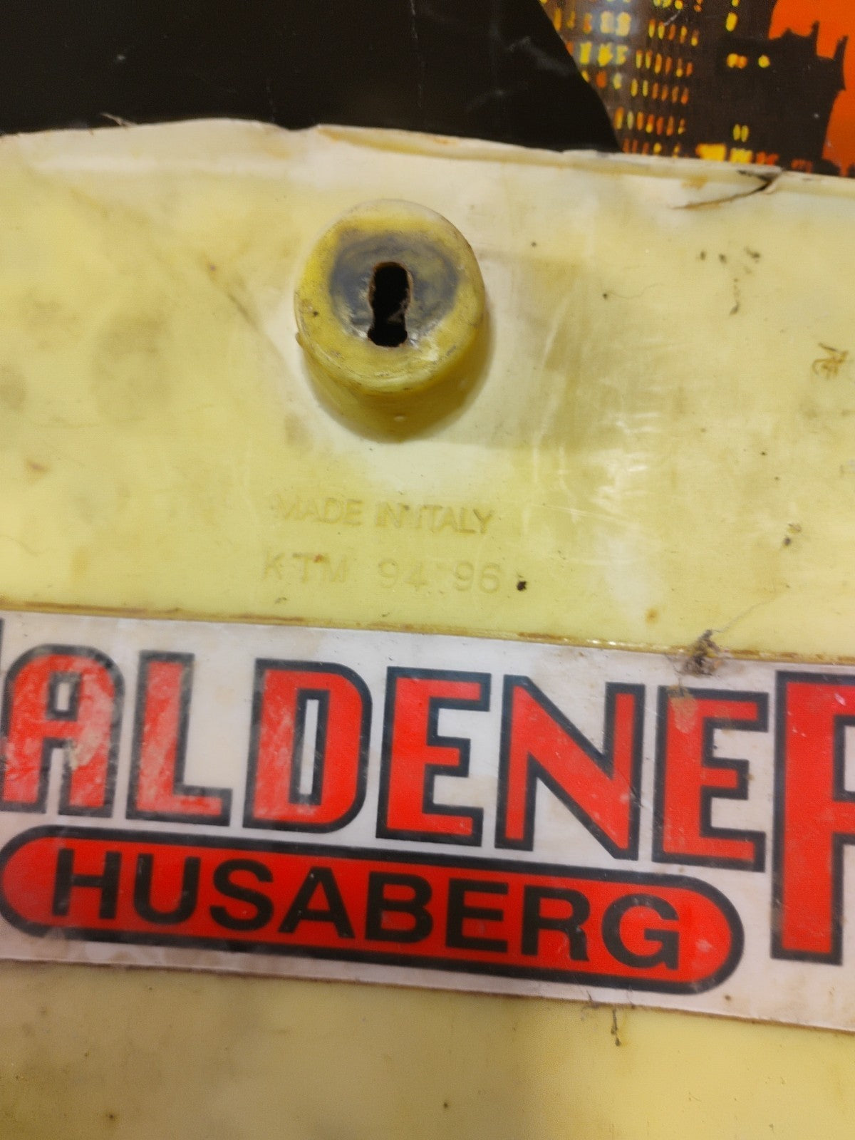 93 Husaberg Number Plates