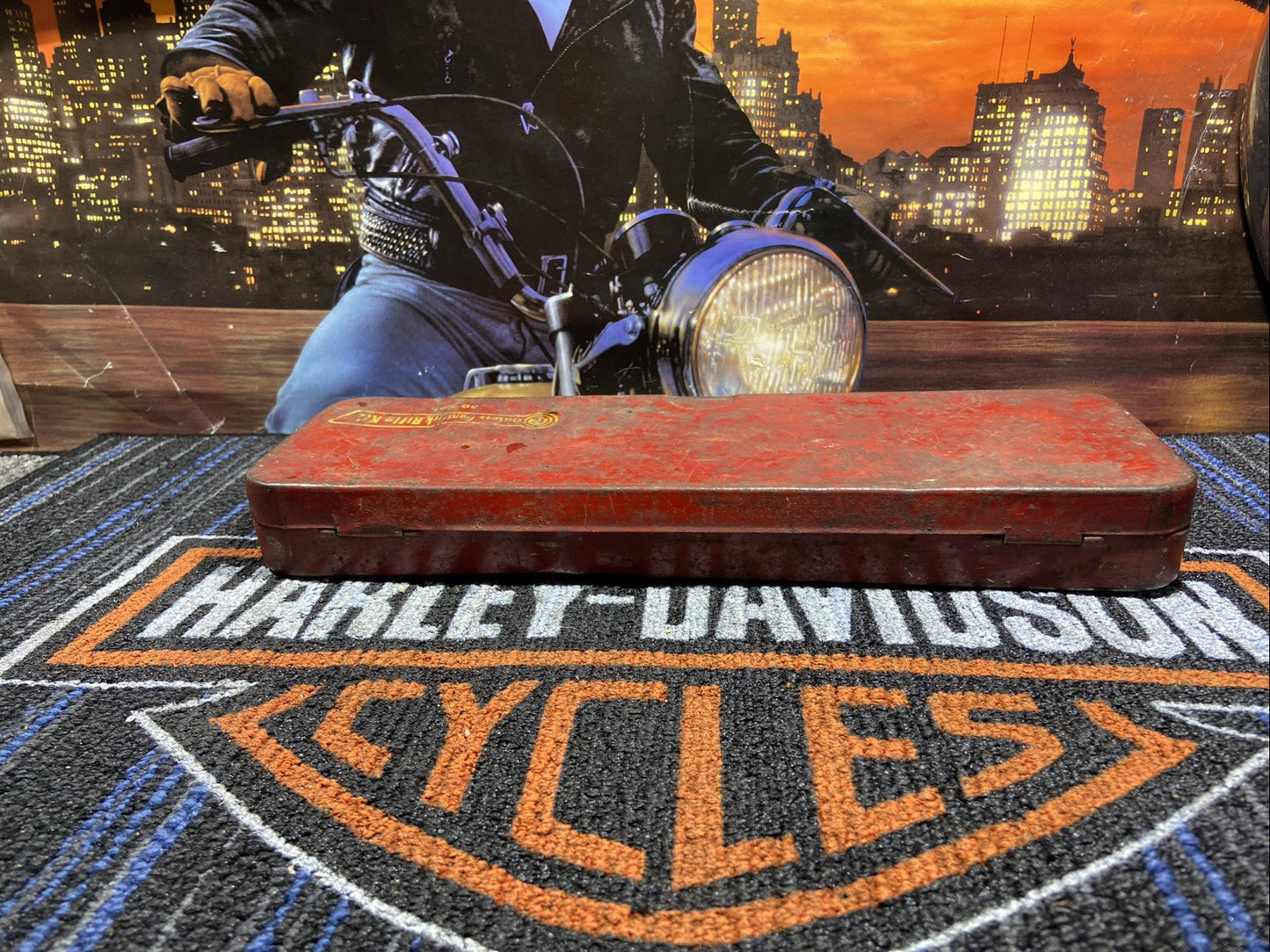 Vintage Outers Gunslick Rifle Gun Kit Original Tin Box