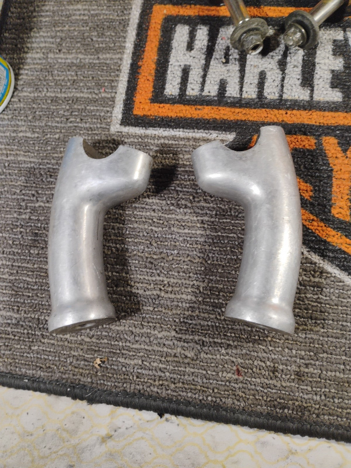 You said:Vintage Harley-Davidson Handlebar Dog Bone Risers