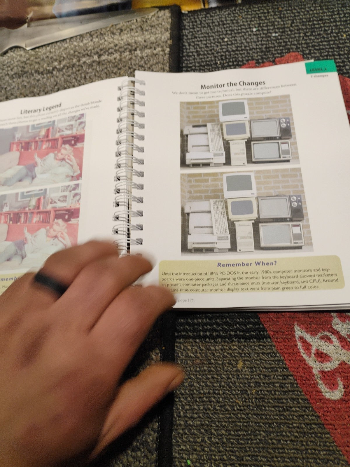 Brain Games Picture Puzzles How Many Differences Can You Find? Contains Answers