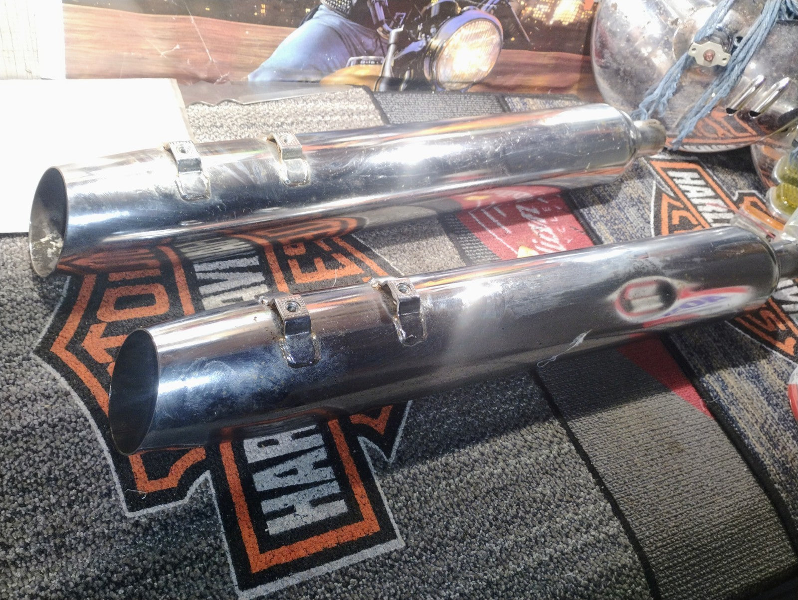 Harley-Davidson Evo Bagger Mufflers OEM 
