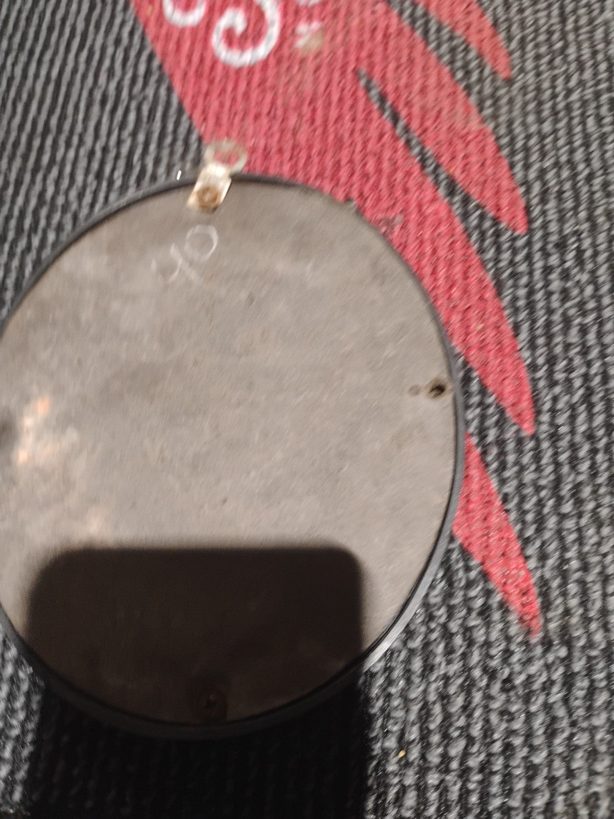 Vintage Norman Rockwell Raised Relief Print Oval Frame