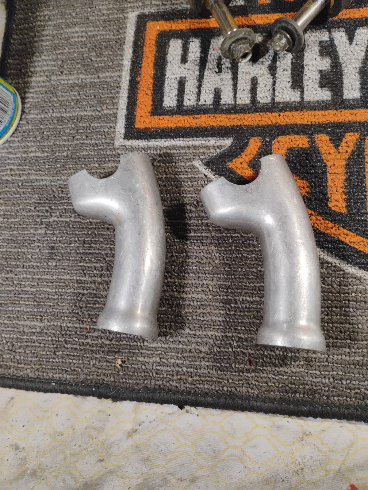 Vintage Harley-Davidson Handlebar Dog Bone Risers