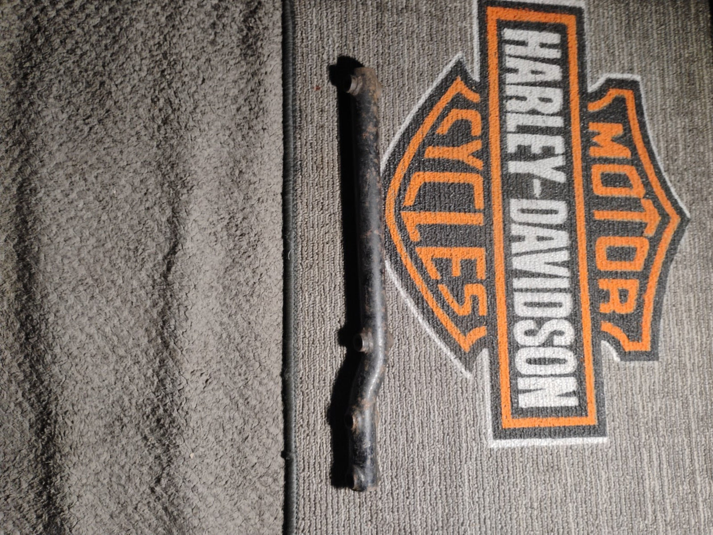 Harley Original Exhaust Support Holder Exhaust Mount Black Panhead