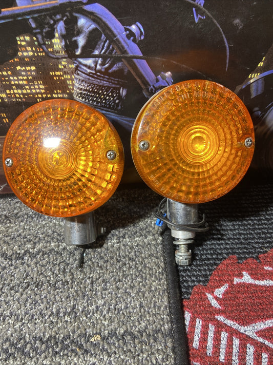 1981 Honda CB650 chrome turn signals blinker directional