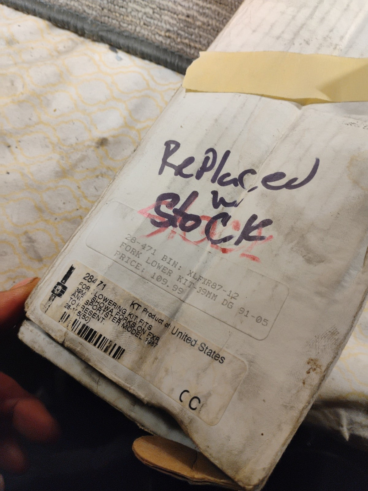 Upgrade your Harley-Davidson's front suspension with these Stock 39mm Showa Fork