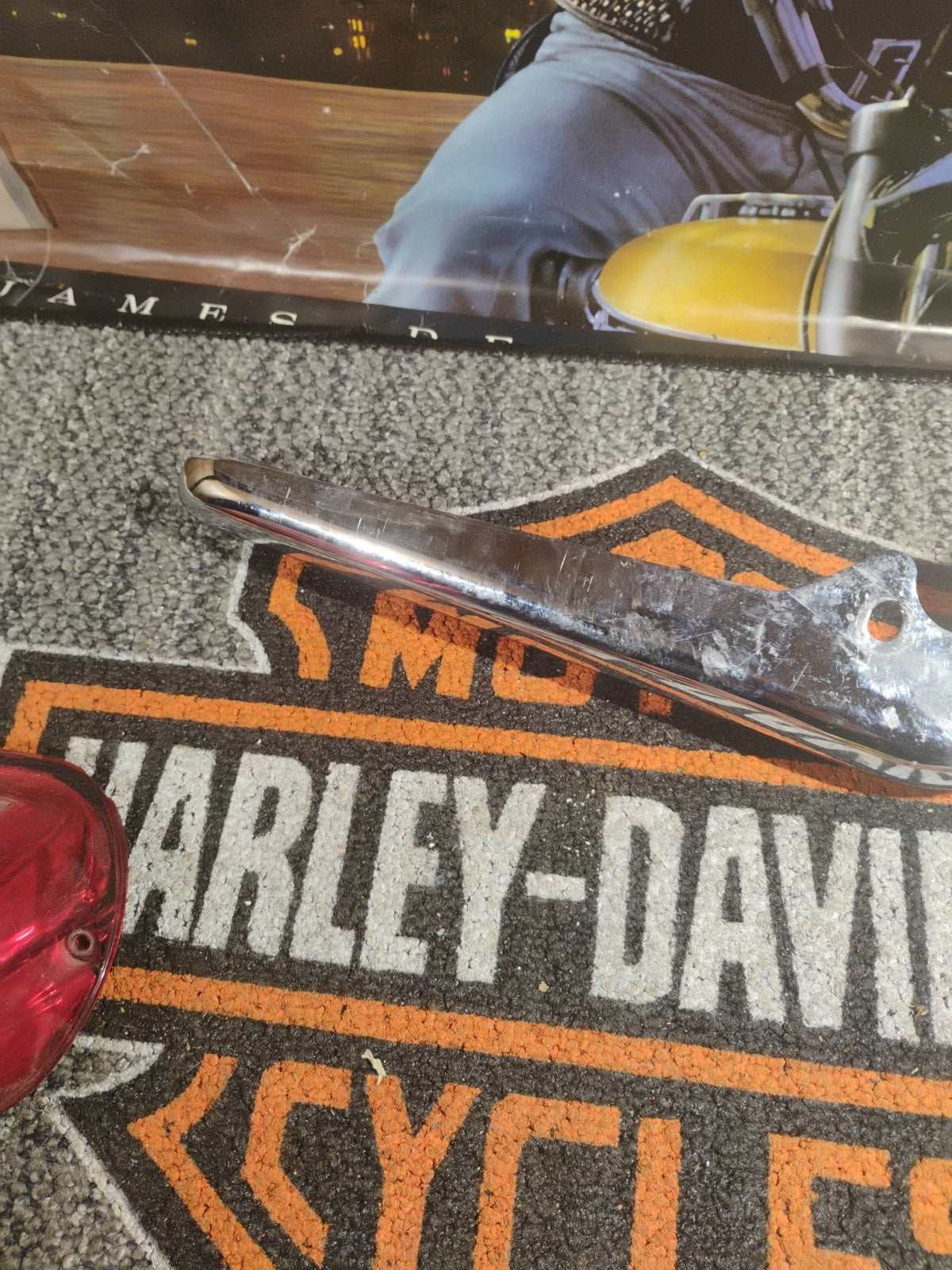 2000-06 Harley Davidson Electra Glide Ultra Classic CVO left FENDER STRUT COVER