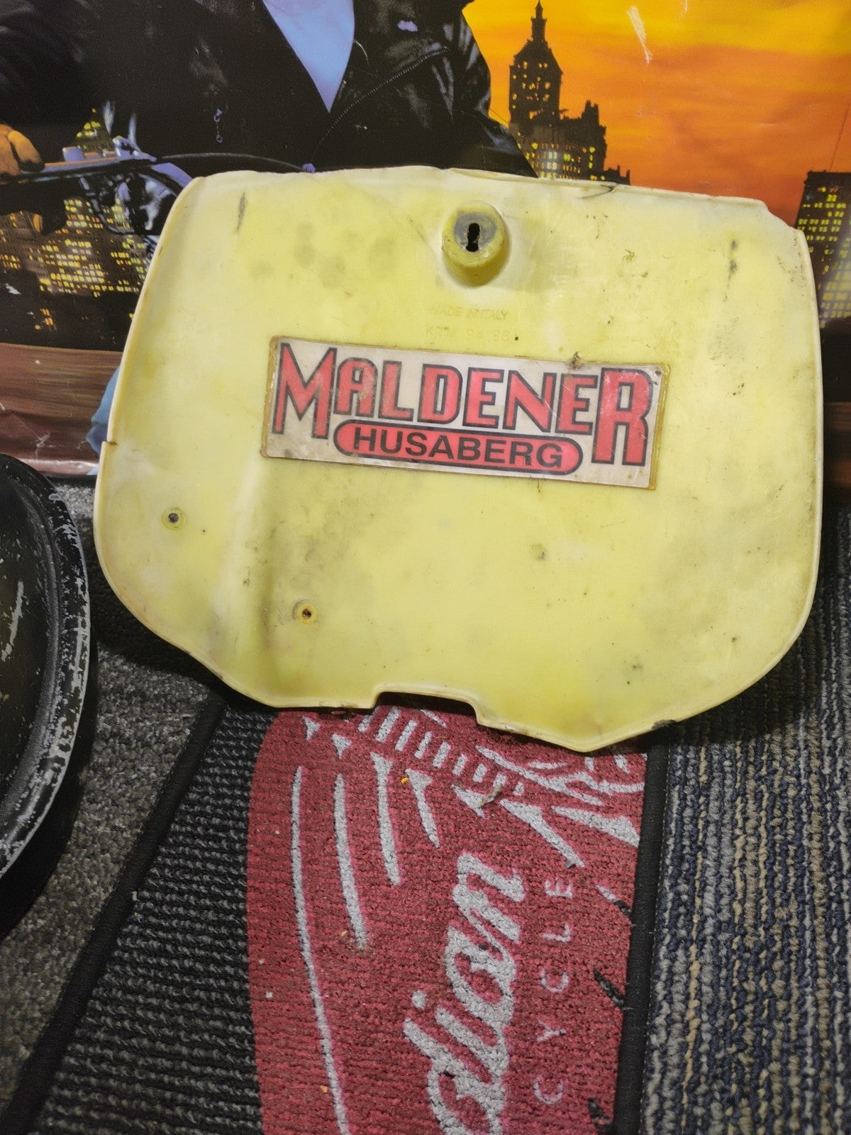 93 Husaberg Number Plates