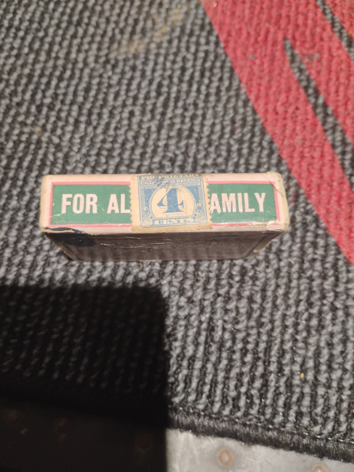 Vintage1920s Bodi-Tone Tonic For Body Box NOS Chicago W 4 Cent Proprietary Stamp