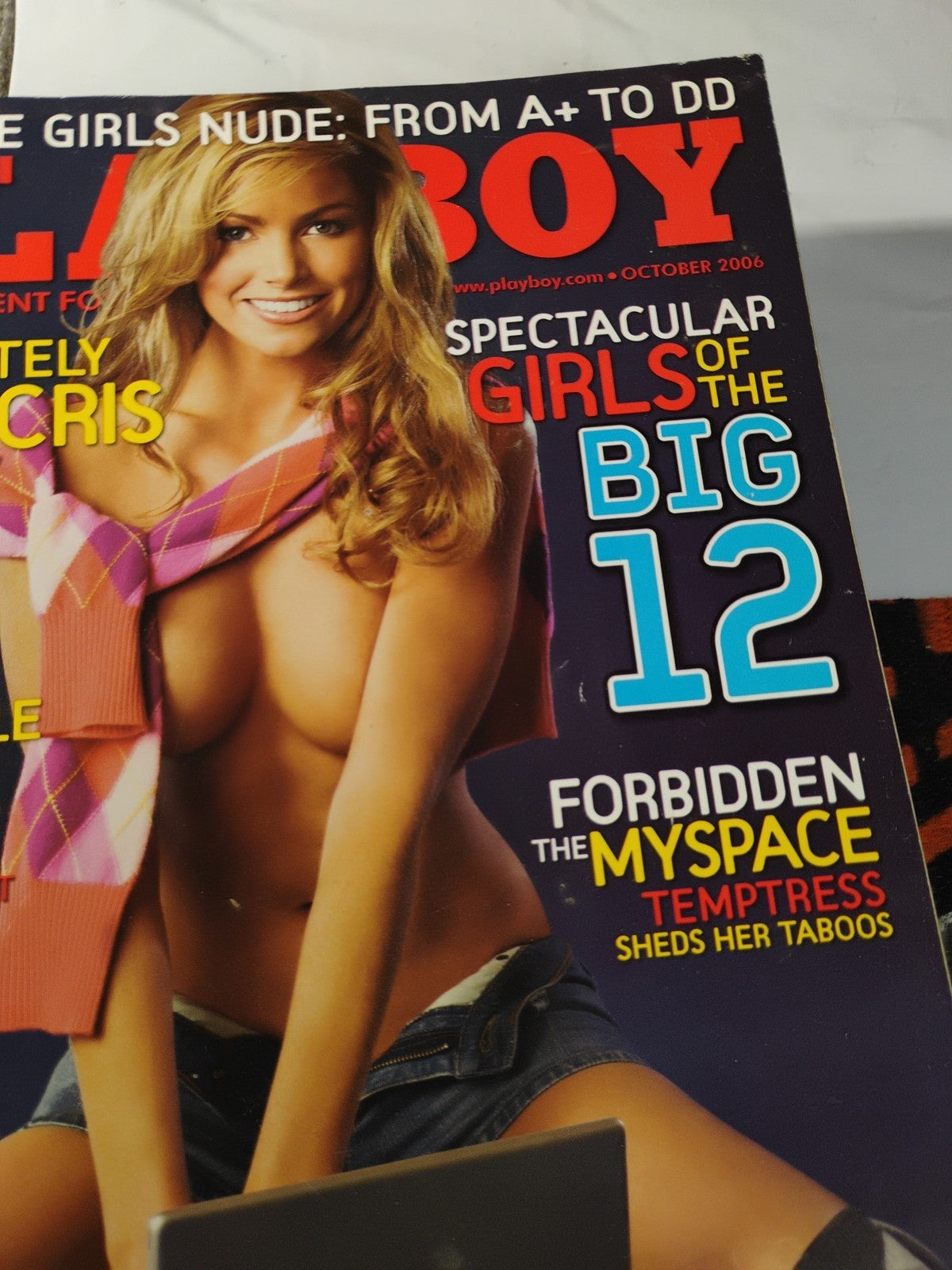 October 2006 Playboy Magazine - Tamara Witmer Cover & Jordan Monroe Playmate - L