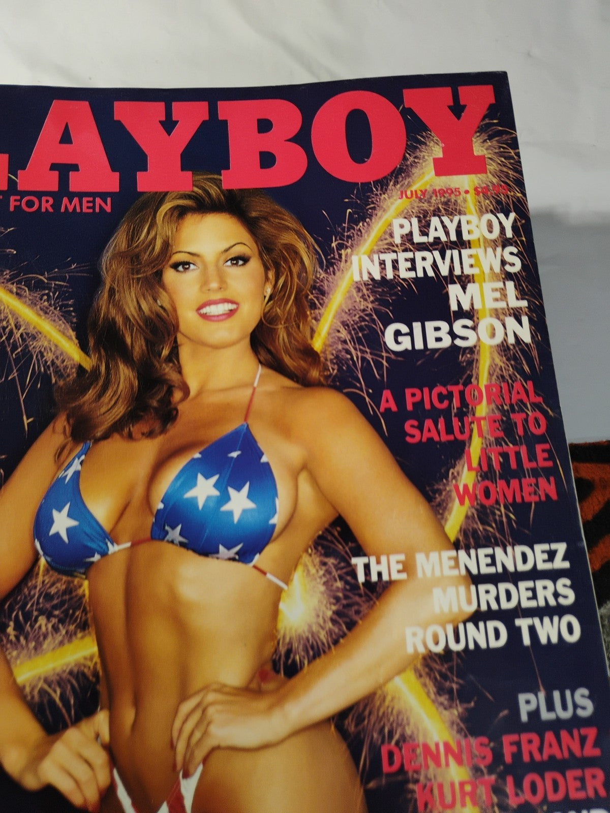 Playboy Magazine July 1995 - Sandra Taylor Cover