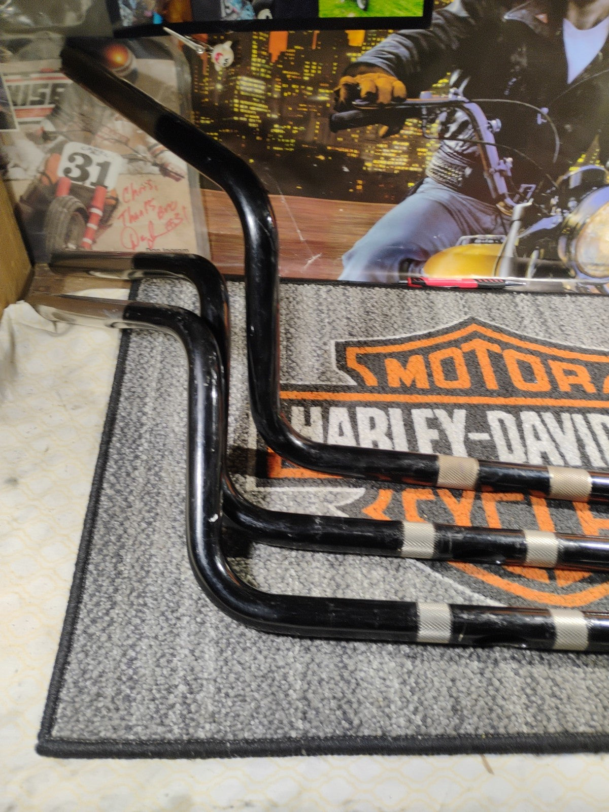 Genuine Harley-Davidson Touring HANDLEBAR Gloss Black 55800767A