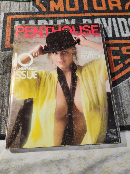 Vintage Penthouse Magazine - 10th Anniversary Edition September 1979: A C