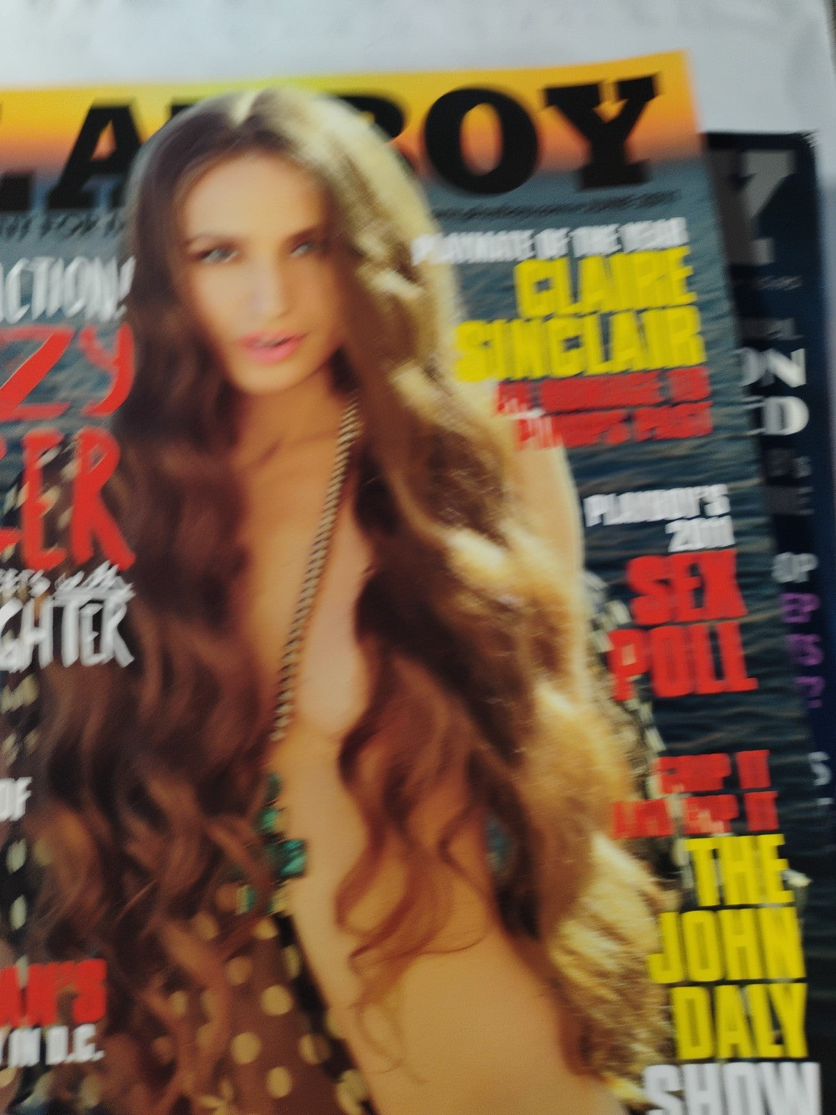 June 2011 Playboy Magazine - Lizzy Jagger Cover & Mei-Ling Lam Centerfold - Like