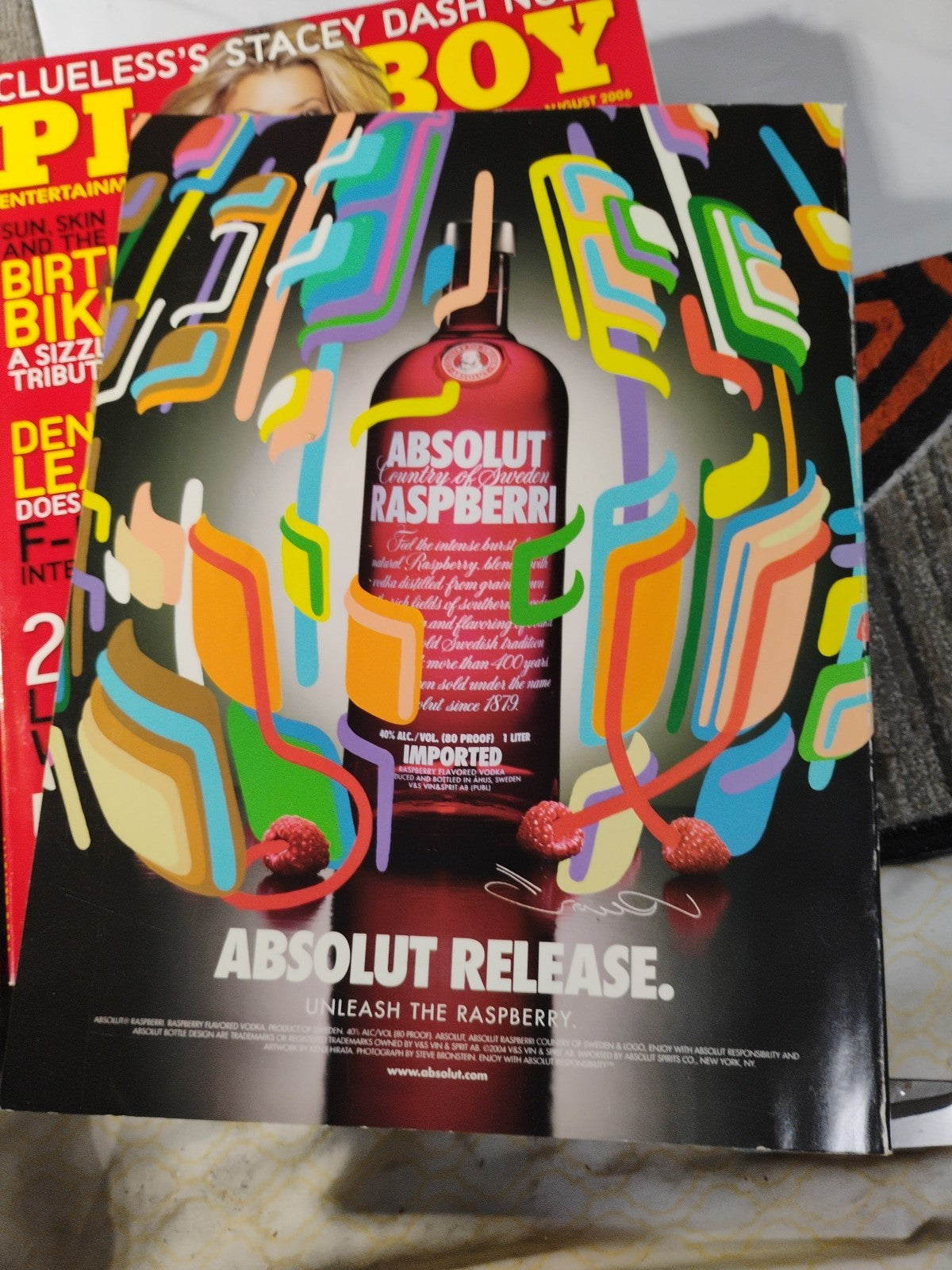 Vtg PLAYBOY Magazine Bernie Mac Denise Richards Nudes December 2004 Centerfold