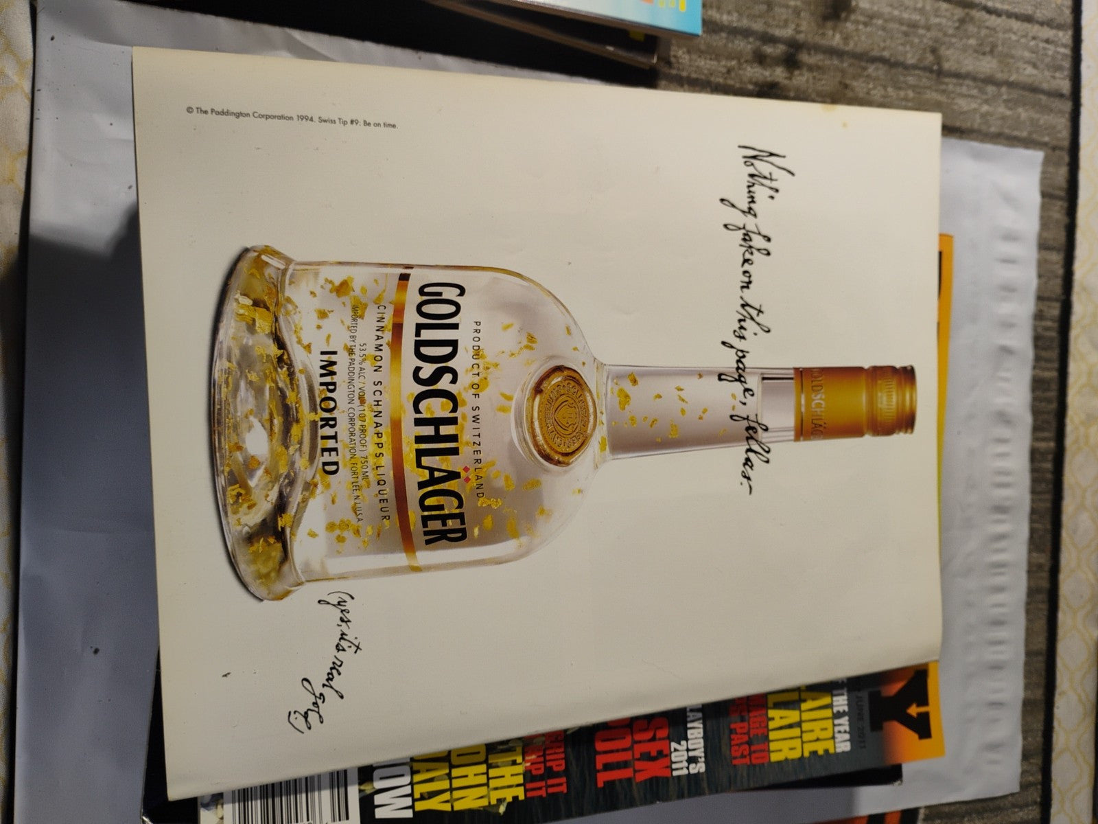 May 1994 Playboy Magazine - Elle MacPherson Playmate Feature 