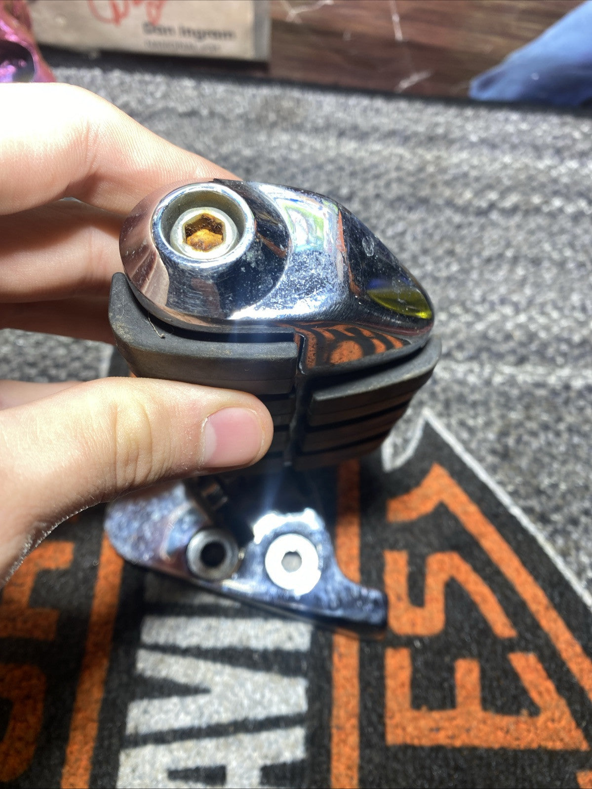 Honda front foot rest Peg and mount