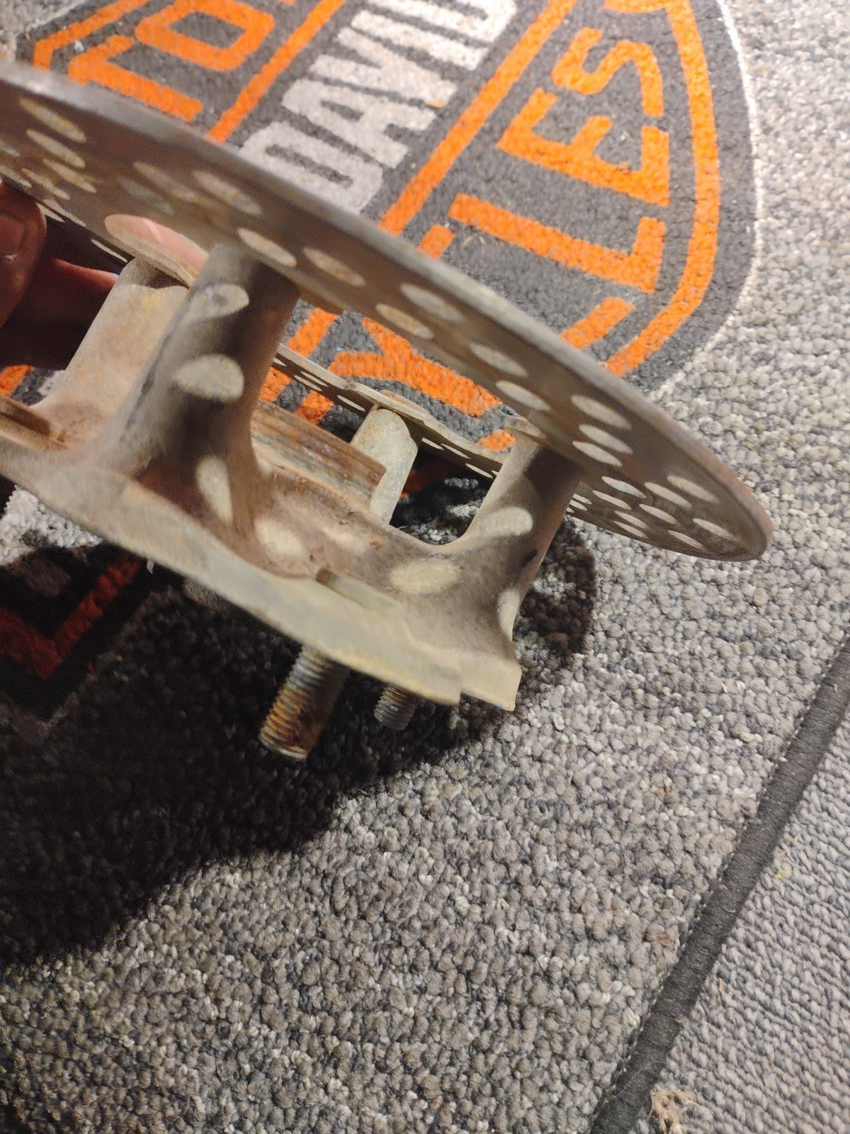 2005 Yamaha Kodiak 400 front hub with rotor 