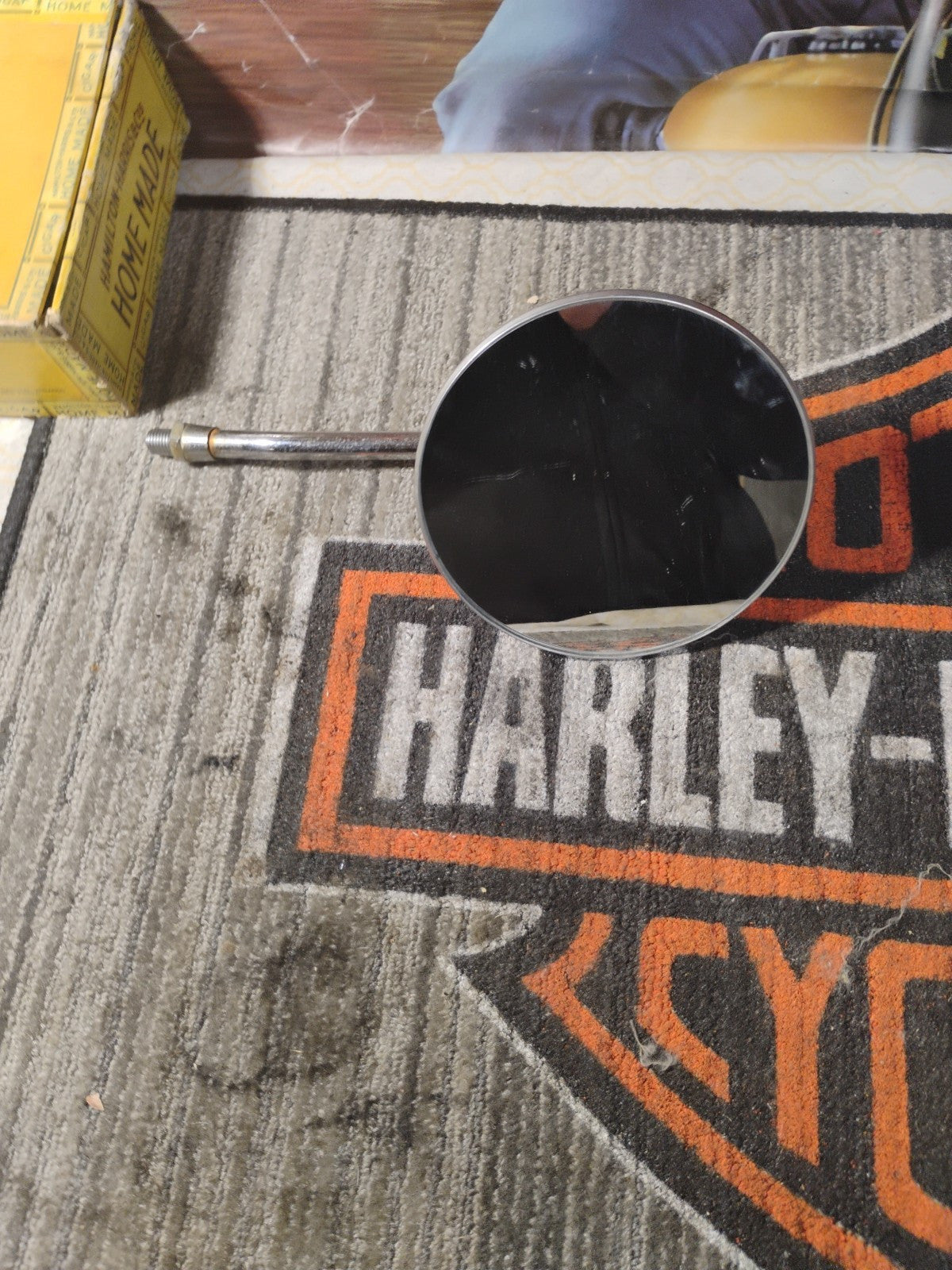 Chrome Motorcycle Rearview Mirrors For Honda CB 350 450 550 600 650 750 900 10mm