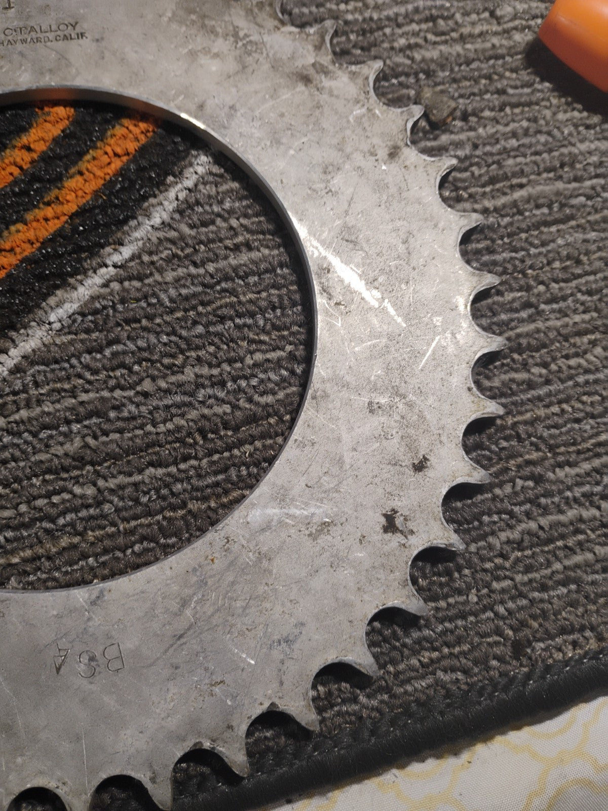 Vintage Flat Track Racin 40 Tooth CTA Alloy Hayward California BSA Rear Sprocket