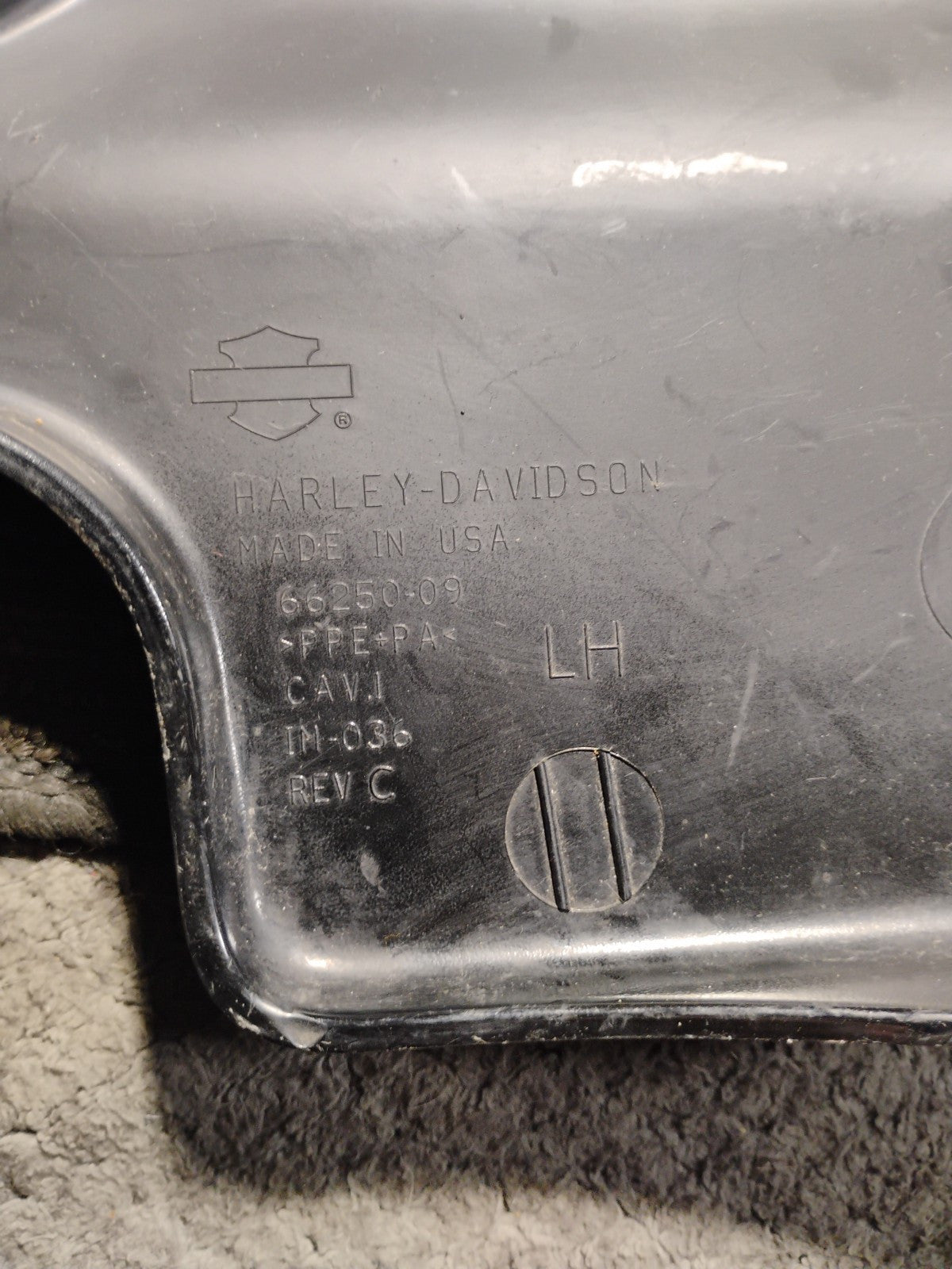 Harley-Davidson OEM 14-23 Touring Street Road Lower Side Covers Daytona Blue?