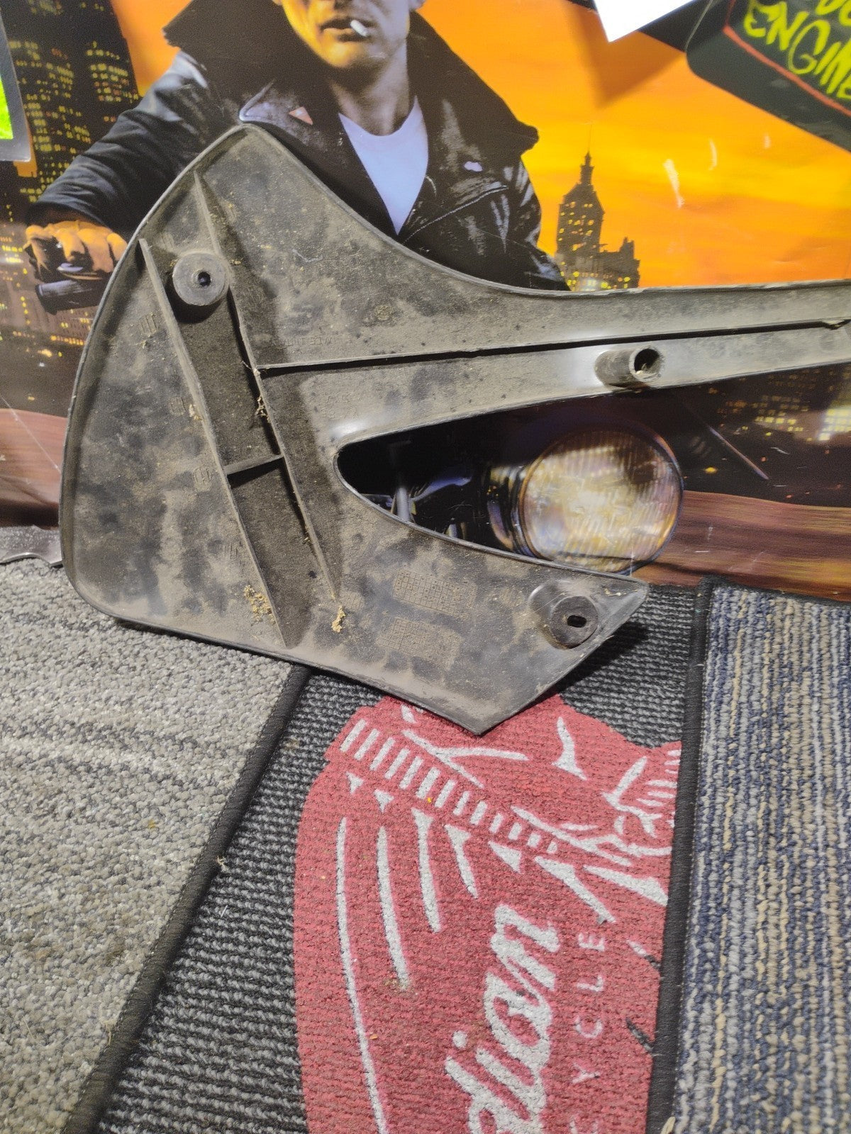 2003 KAWASAKI KLX 110    LEFT / Right TANK COVER  49089-1144 No Cracks