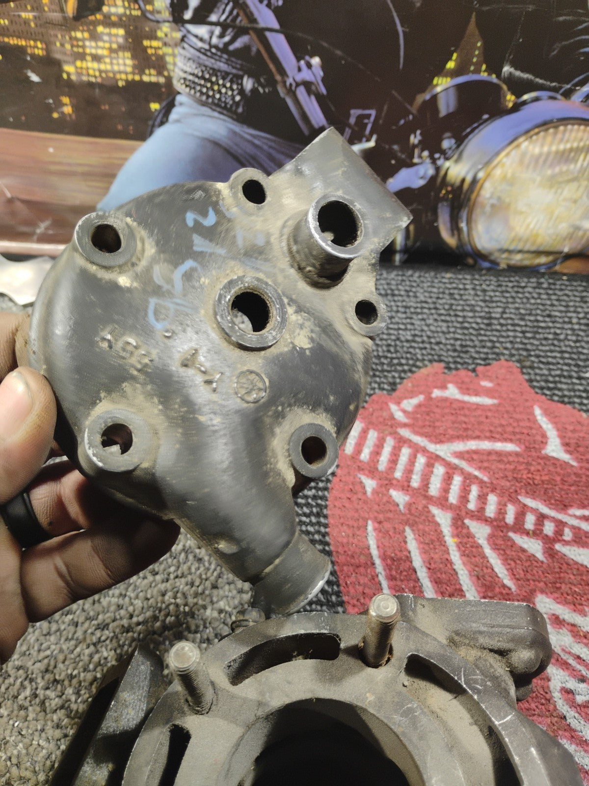 1985 YAMAHA YZ125 OEM CYLINDER