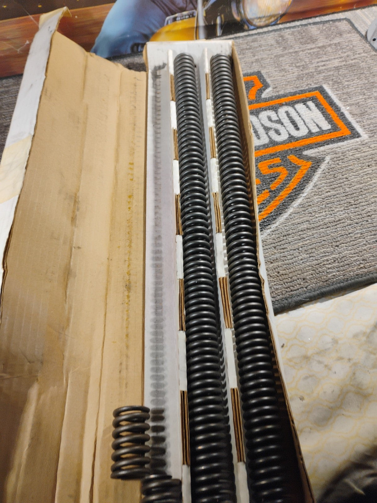 Upgrade your Harley-Davidson's front suspension with these Stock 39mm Showa Fork