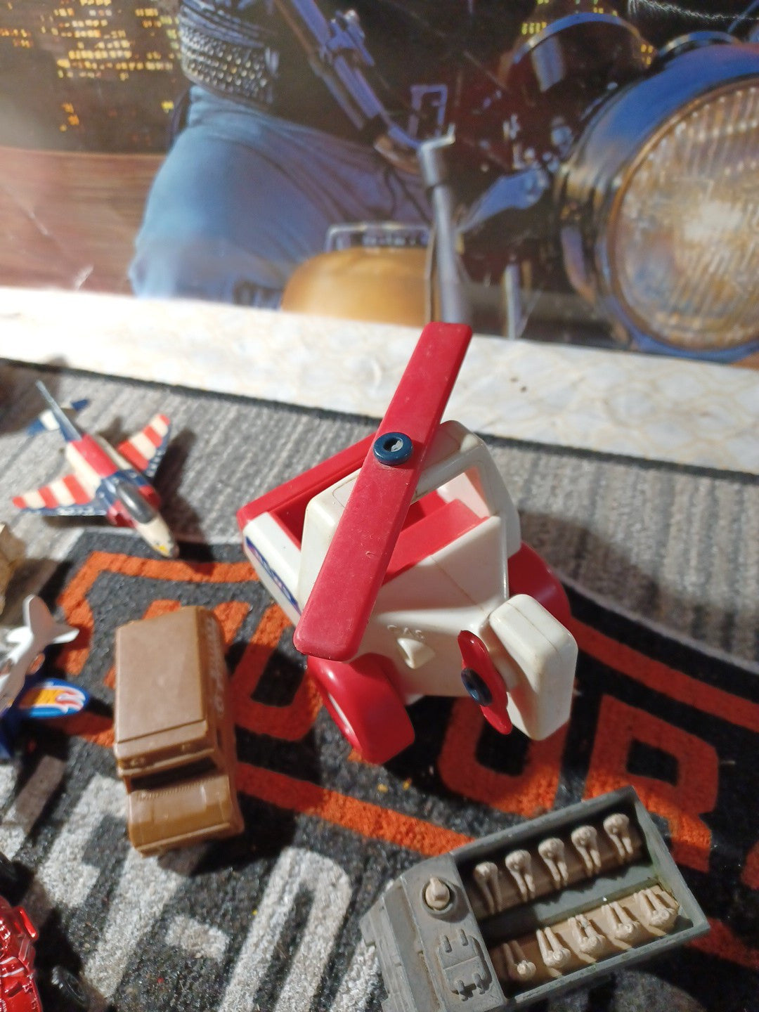 lot of Vintage Toys Army Air Boat Misc 