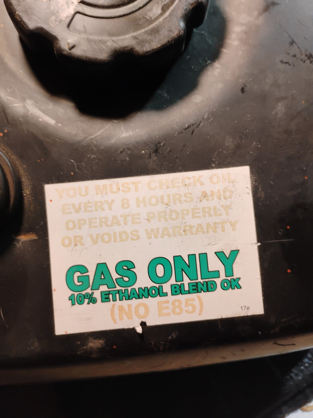 69730 PREDATOR FUEL GAS TANK  212cc non-hemi predator