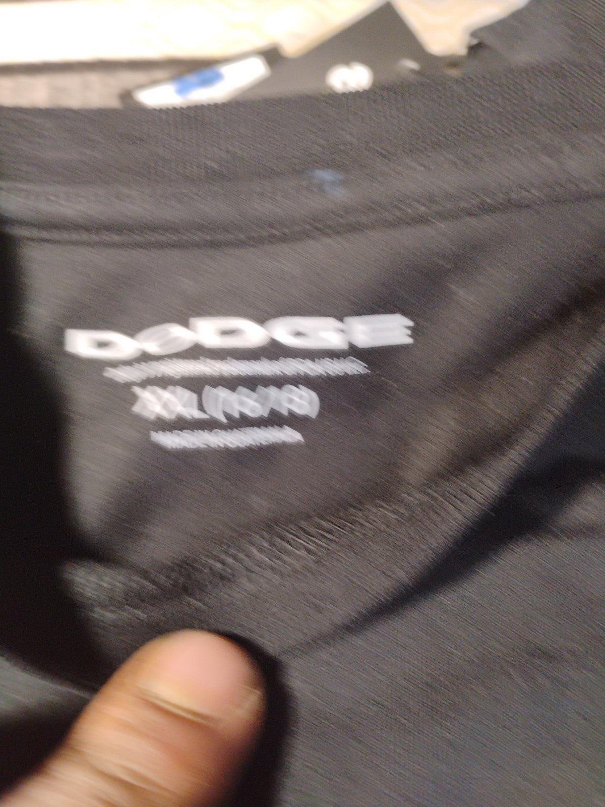 Boys Black Licensed Dodge Challenger T Shirt Size XXL 16/18 New