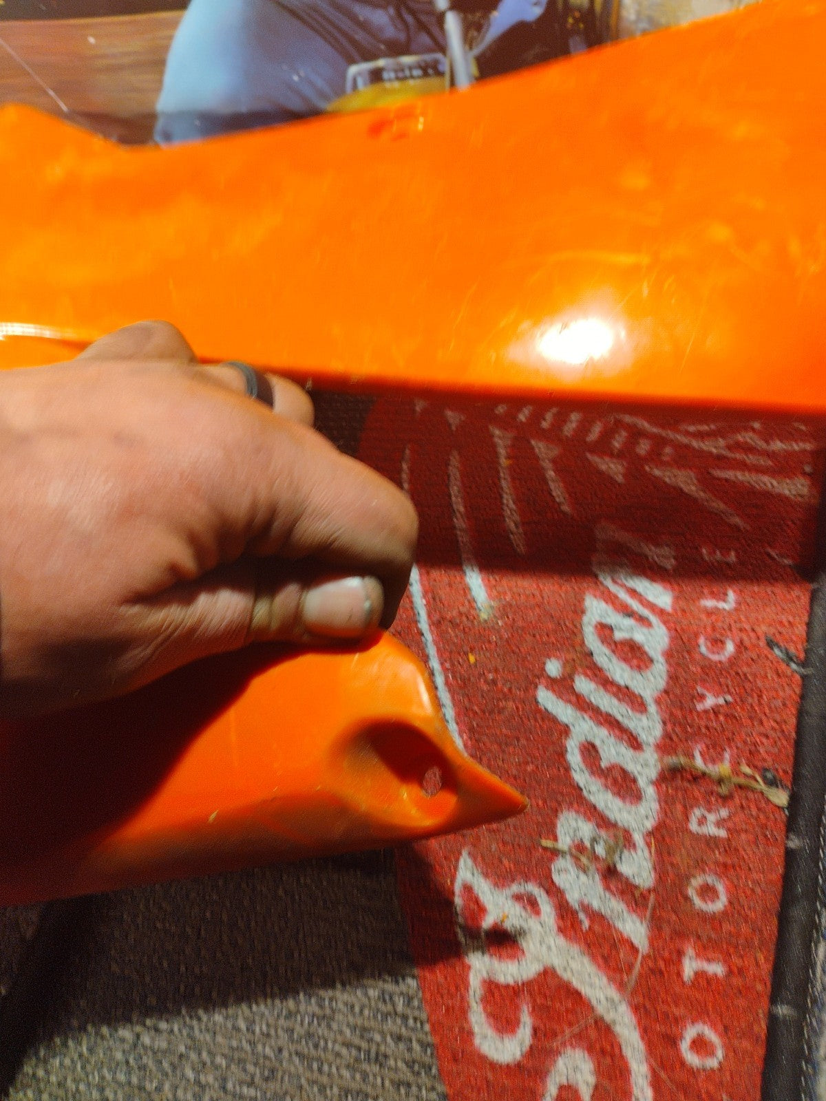 01 KTM SX 250 Front Right Cover